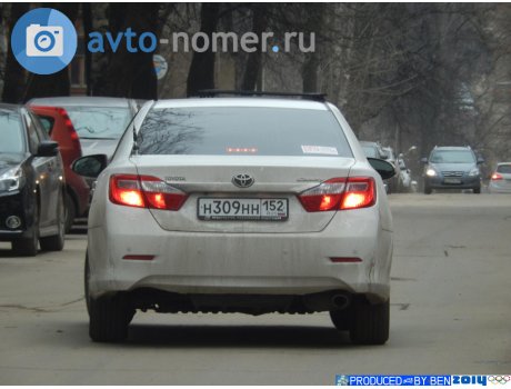 н309нн152, Toyota Camry