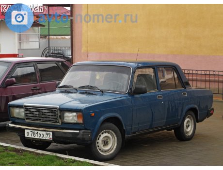х781хх99, Lada (VAZ) 2107
