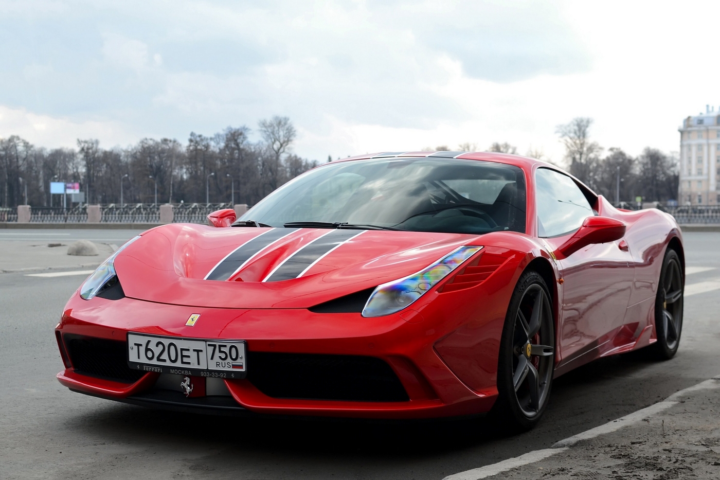 Ferrari 458 speciale сзади