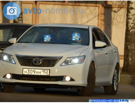 н309нн152, Toyota Camry