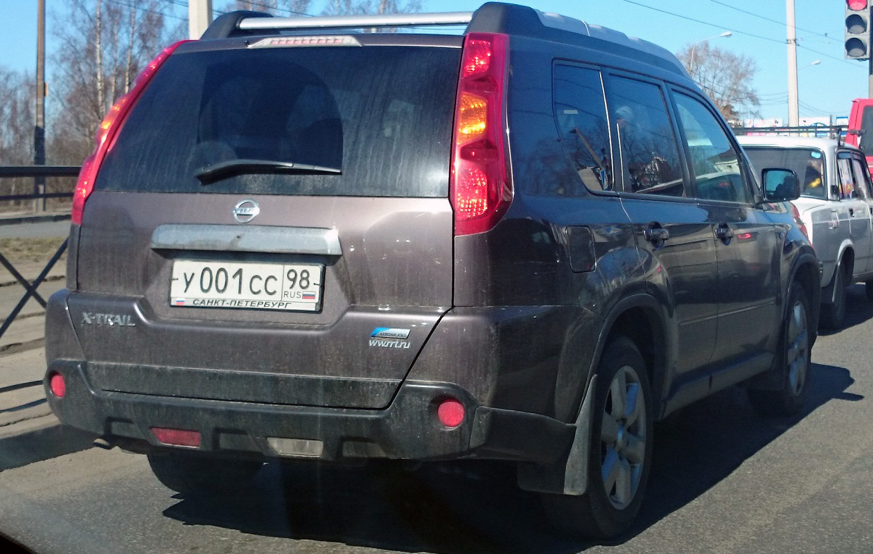 у 001 сс 98, Nissan X-Trail 