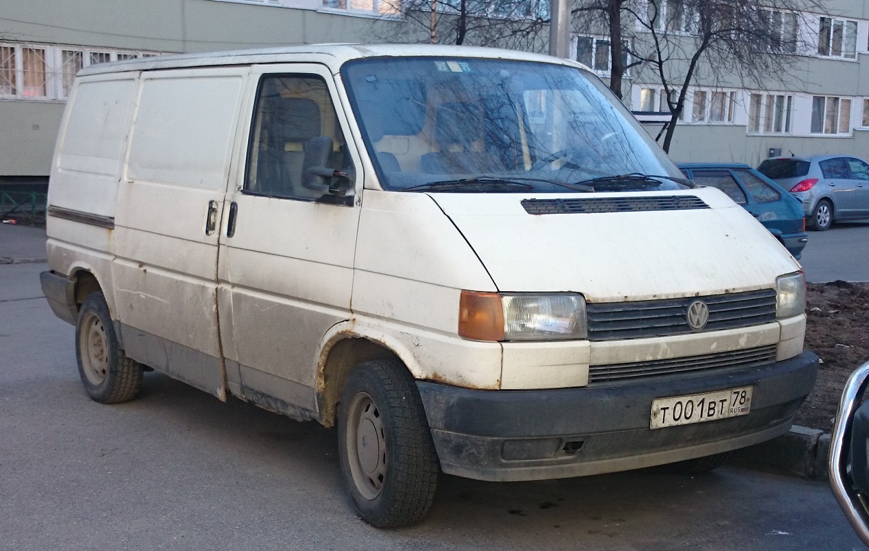 т 001 вт 78, Volkswagen Transporter 4th gen Van (T4) (70/7D), 1990–2003
