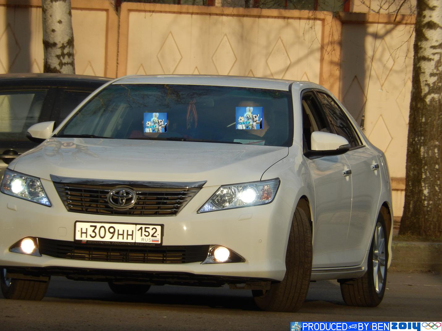 н 309 нн 152, Toyota Camry 7th gen (XV50; Global-market), 2011–2014