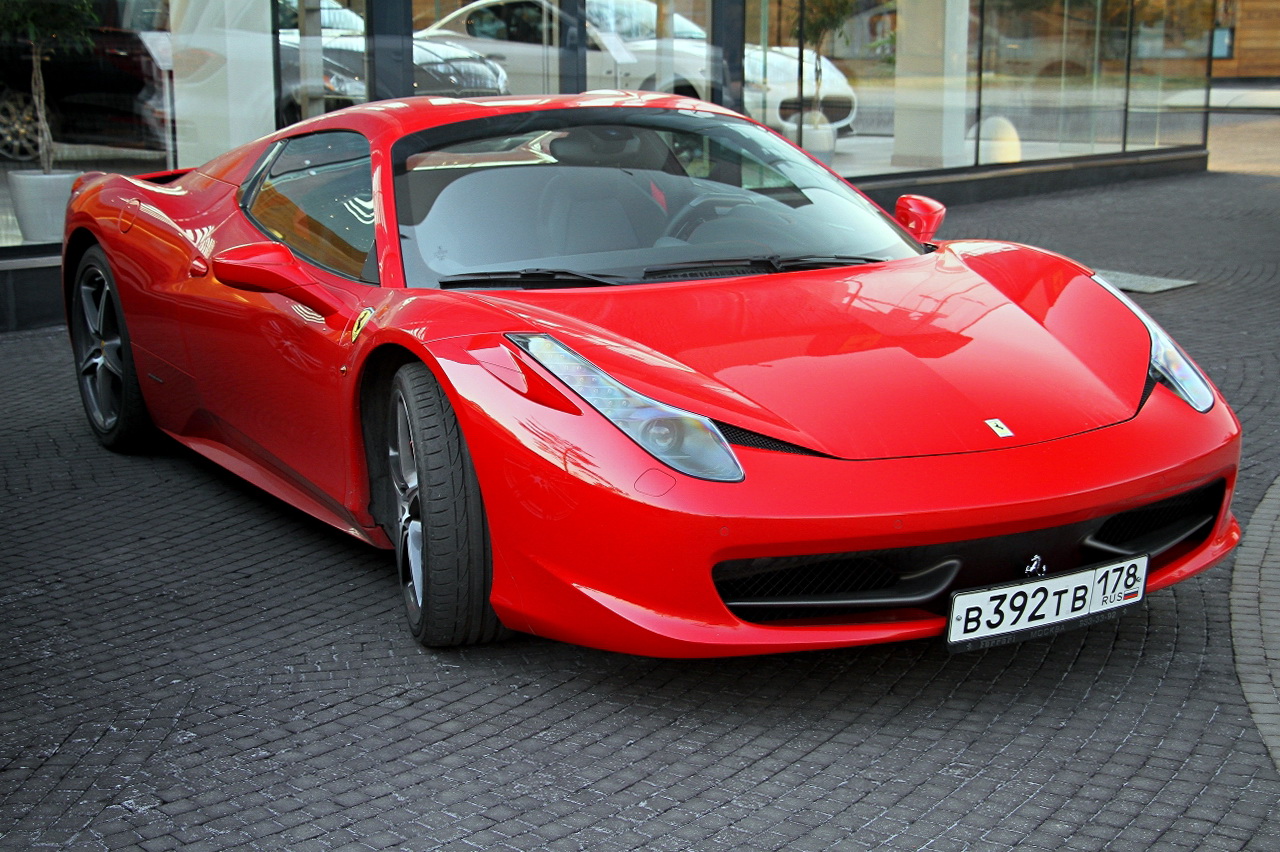 Ferrari 458 Color Candy Blue