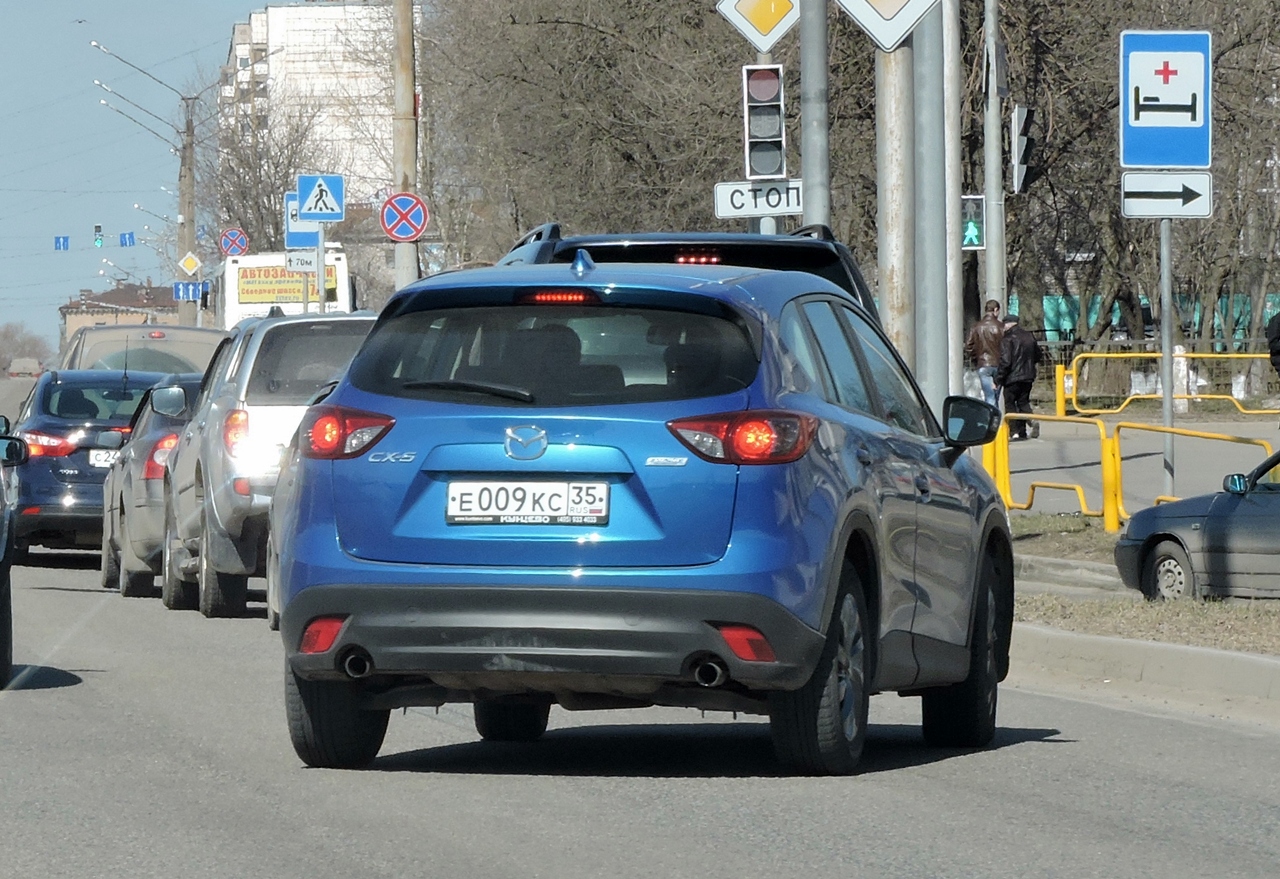 е 009 кс 35, Mazda CX-5 1st gen (KE), 2011–2017
