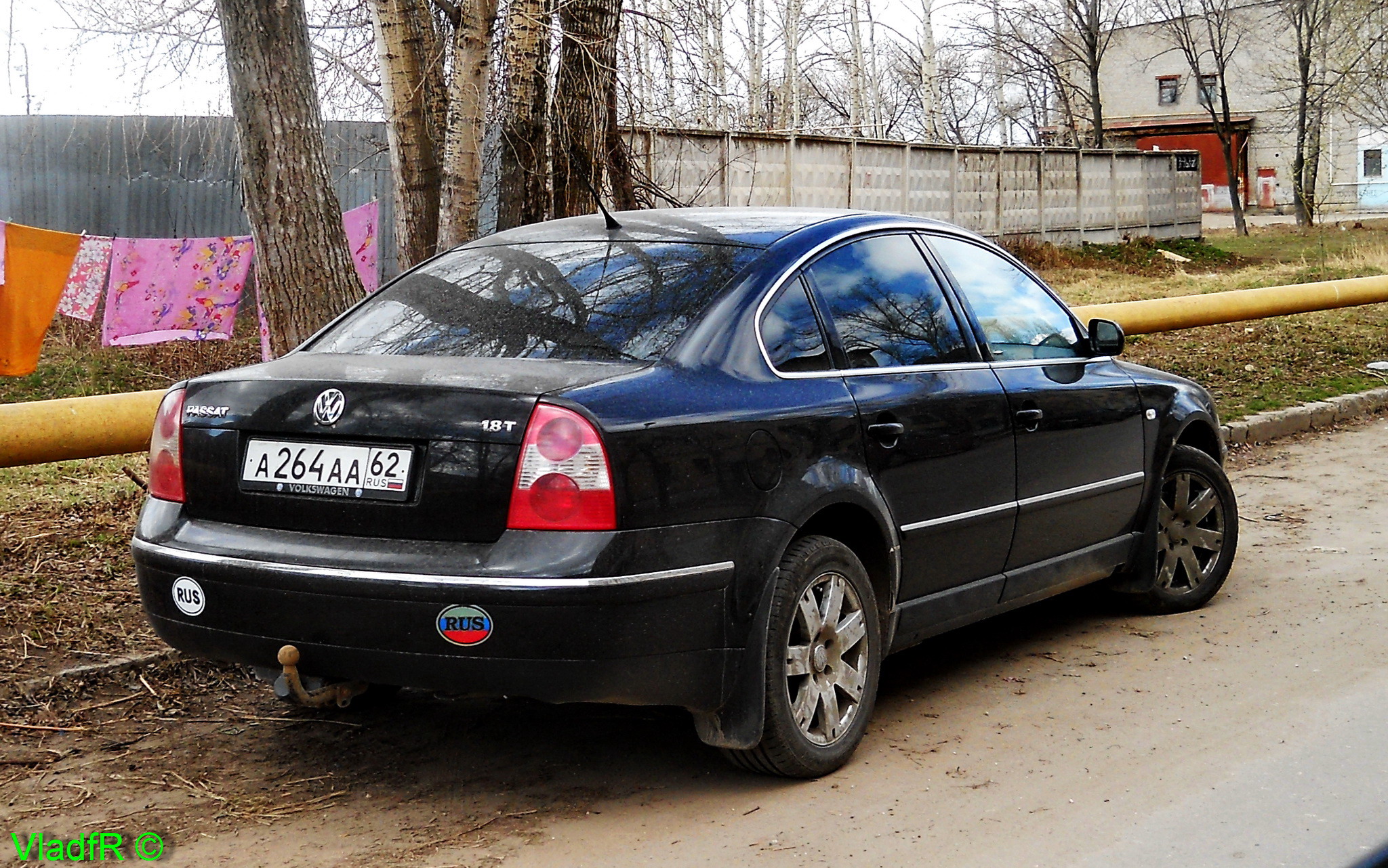 а 264 аа 62, Volkswagen Passat 5th gen Sedan (B5.5; 3BG), facelift, 2000–2005