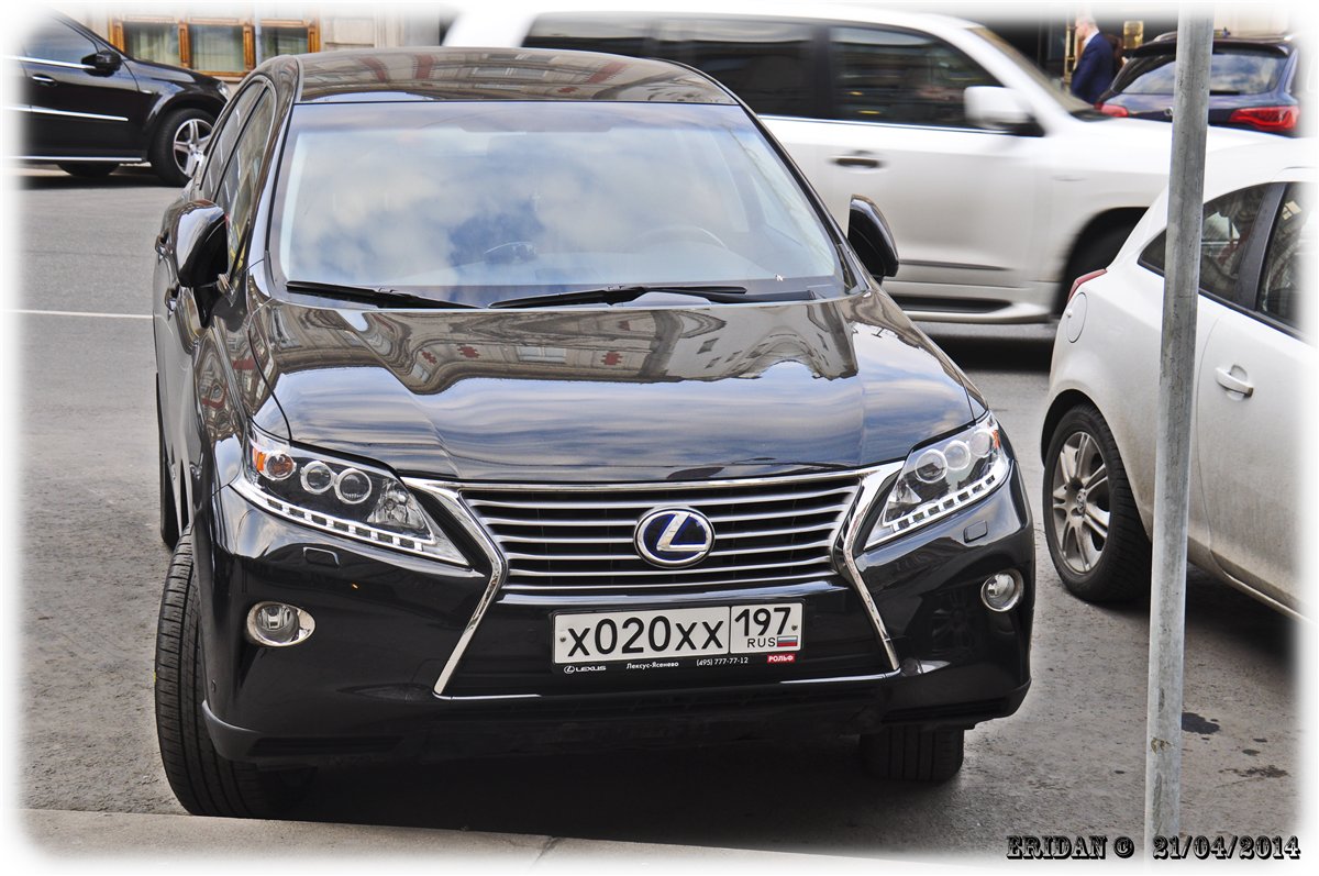 х 020 хх 197, Lexus RX 3rd gen (AL10), facelift, 2012–2015