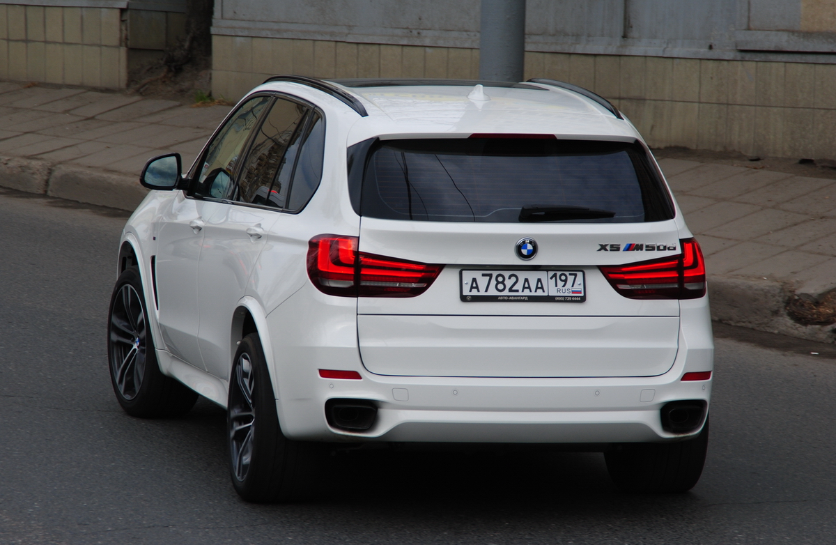 а 782 аа 197, BMW X5 3rd gen (F15), 2013–2018