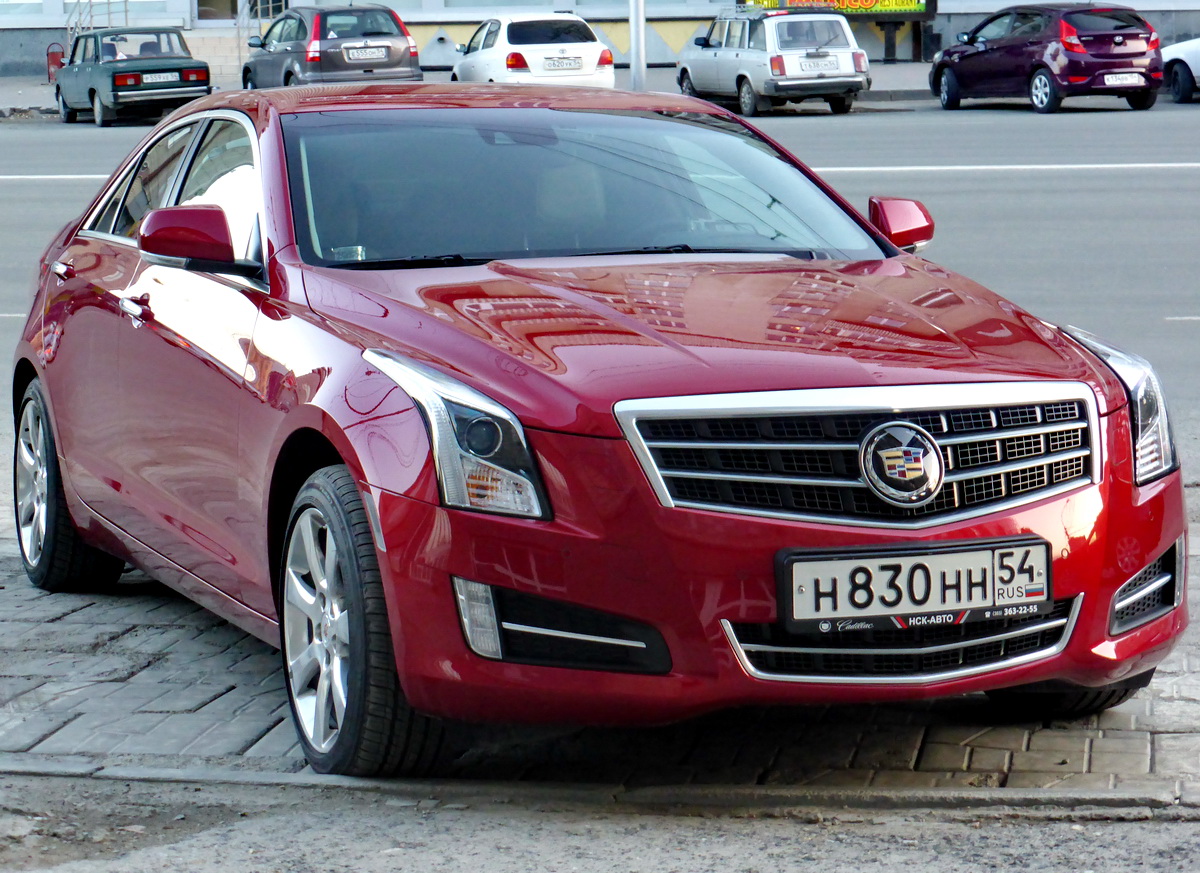н 830 нн 54, Cadillac ATS 1st gen Sedan (Alpha), 2012–2015