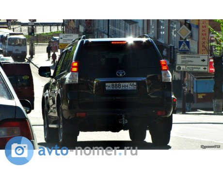 н888нн46, Toyota Land Cruiser Prado