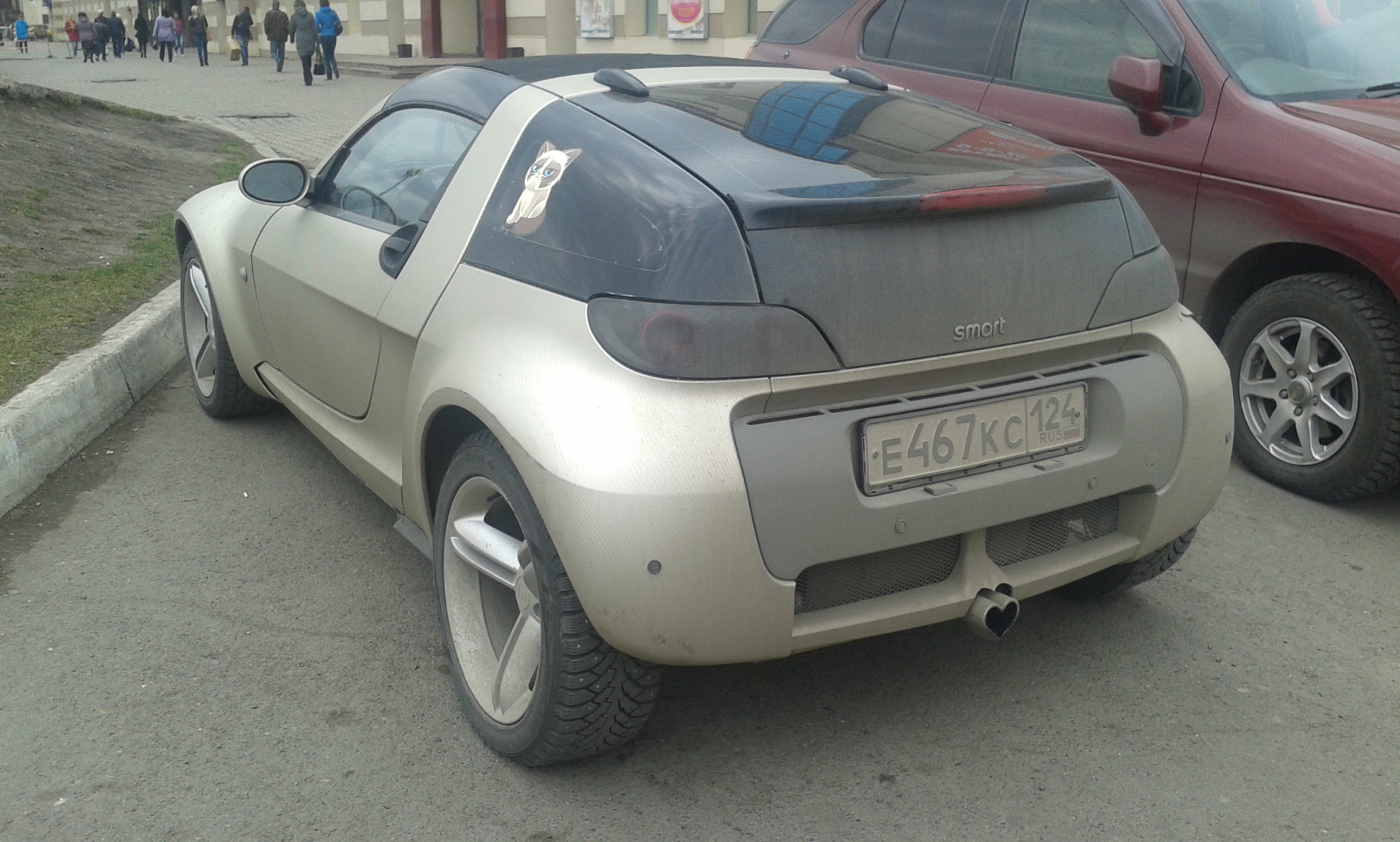 е 467 кс 124, Smart Roadster Coupé 1st gen (R452), 2003–2007