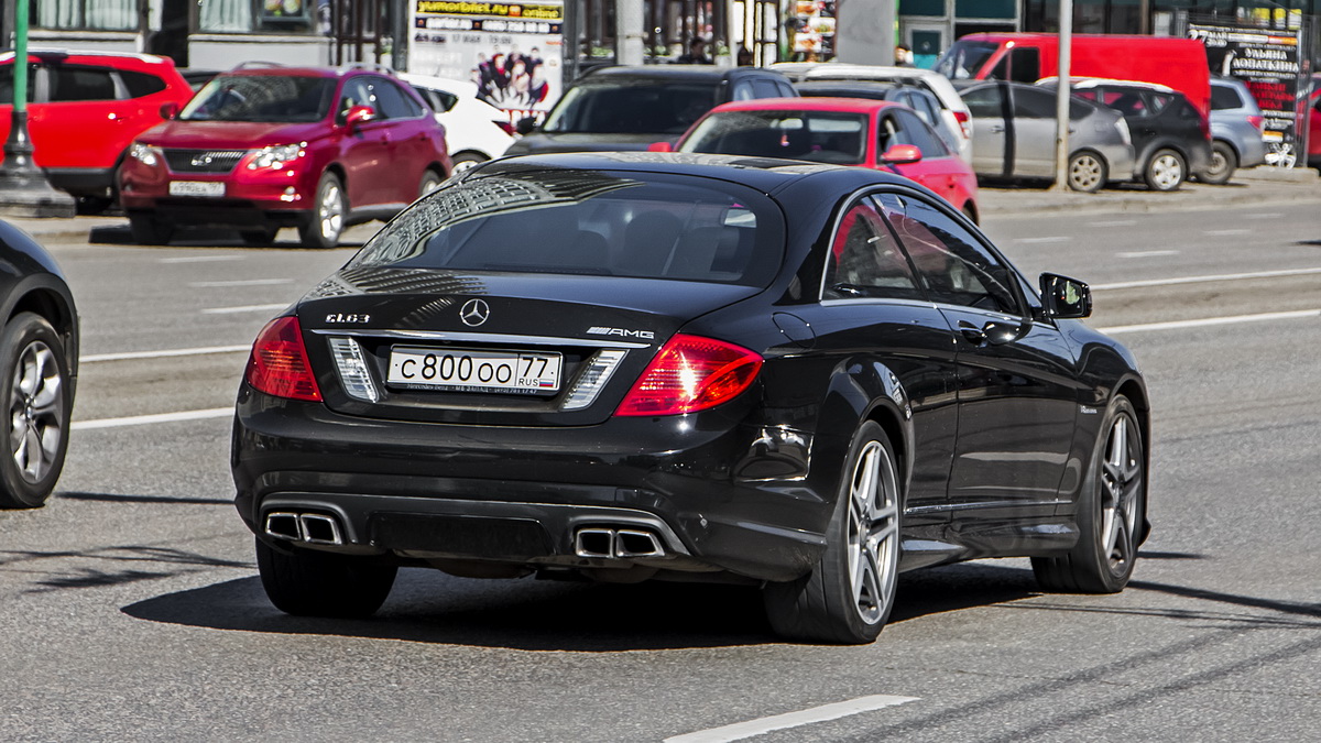 с 800 оо 77, Mercedes-Benz CL-Klasse 3rd gen (C216), 2006–2013