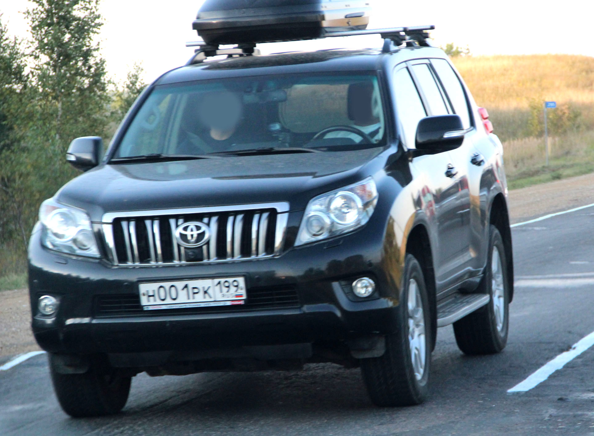 н 001 рк 199, Toyota Land Cruiser Prado 4th gen 5-door SUV (J150), 2009–2013