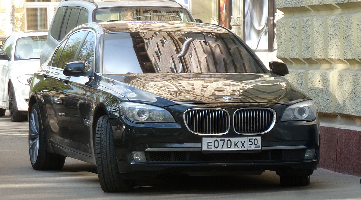 е 070 кх 50, BMW 7 Series 5th gen (F01–F04), 2008–2015