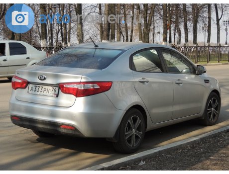 а333рн76, Kia Rio