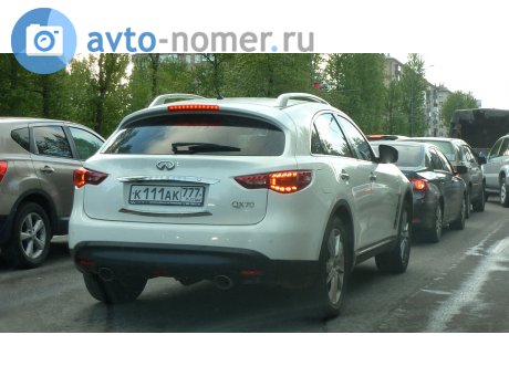 к111ак777, Infiniti QX70/FX-Series