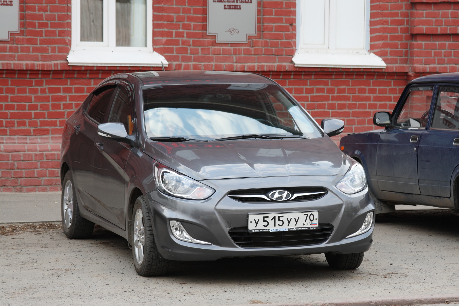 у 515 уу 70, Hyundai Solaris 