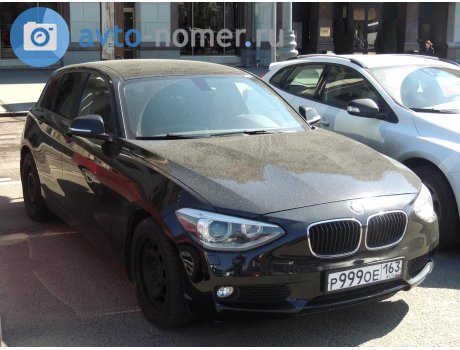 р999ое163, BMW 1 Series