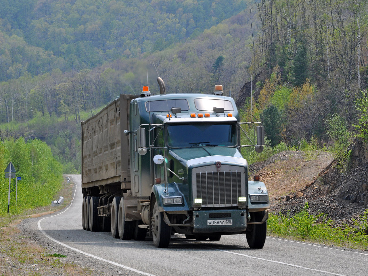 Kenworth t800 самосвал