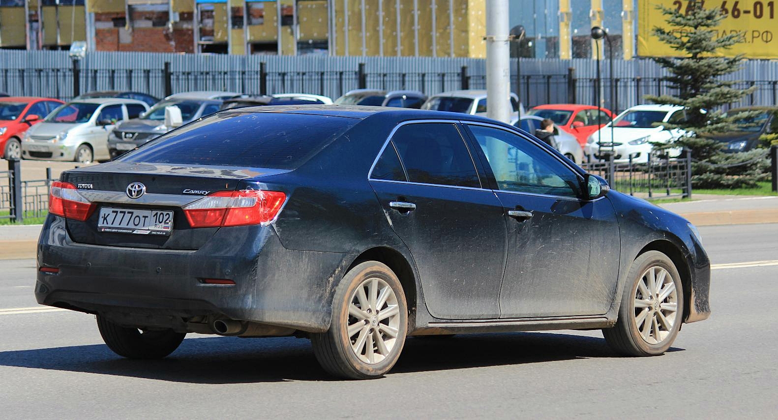 к 777 от 102, Toyota Camry 7th gen (XV50; Global-market), 2011–2014