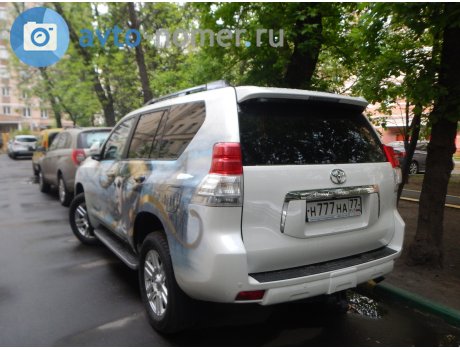 н777на77, Toyota Land Cruiser Prado