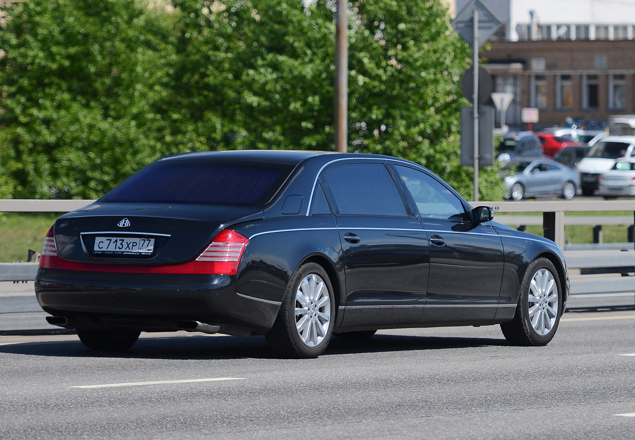 с 713 хр 77, Maybach 62S 1st gen (V240), 2007–2012