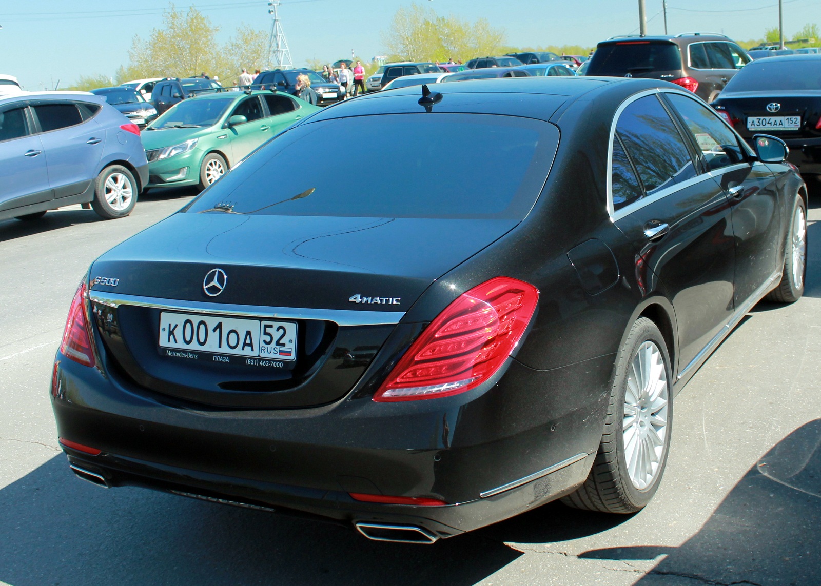 к 001 оа 52, Mercedes-Benz S-Klasse 8th gen Sedan (W222/V222), 2013–2020