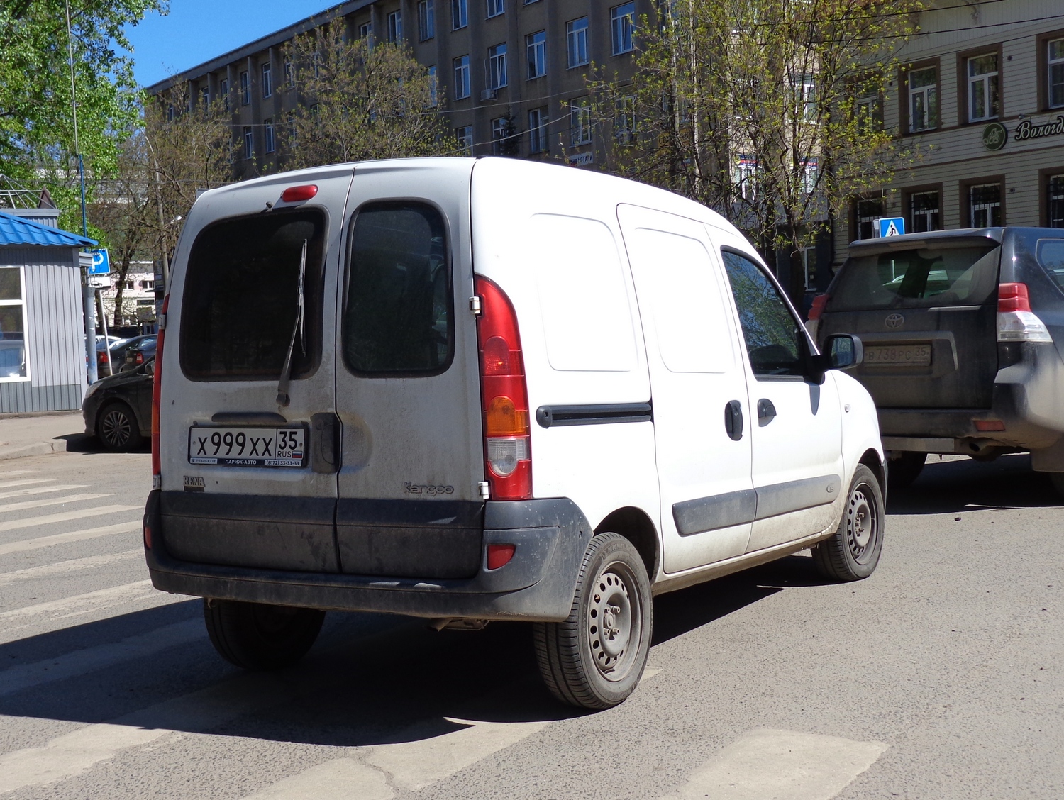х 999 хх 35, Renault Kangoo 1st gen (F76/K76), facelift, 2003–2008 (–2018 for LATAM-market)