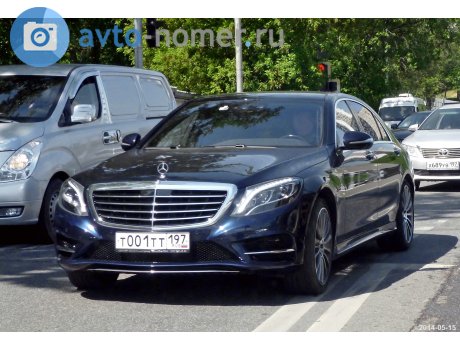 т001тт197, Mercedes-Benz S-Klasse