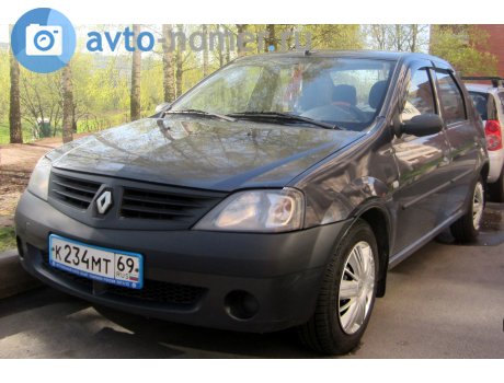 к234мт69, Renault Logan