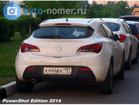 к444кк197, Opel Astra