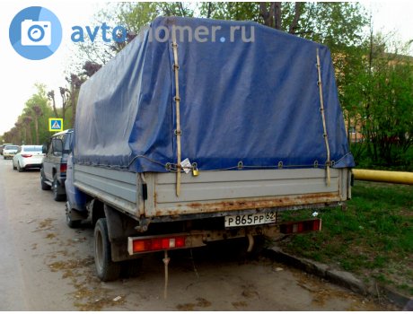 р865рр62, GAZ 3302 ГАЗель