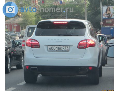а001вк777, Porsche Cayenne