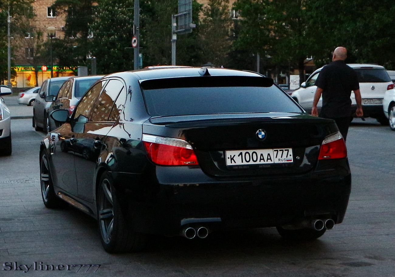 к 100 аа 777, BMW M5 4th gen Sedan (E60), 2004–2010