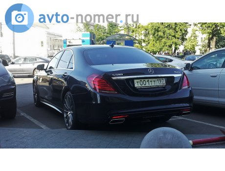 т001тт197, Mercedes-Benz S-Klasse