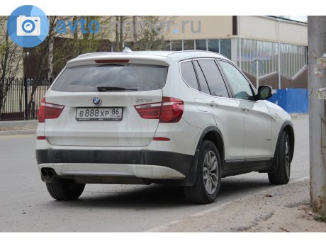 в888хр86, BMW X3