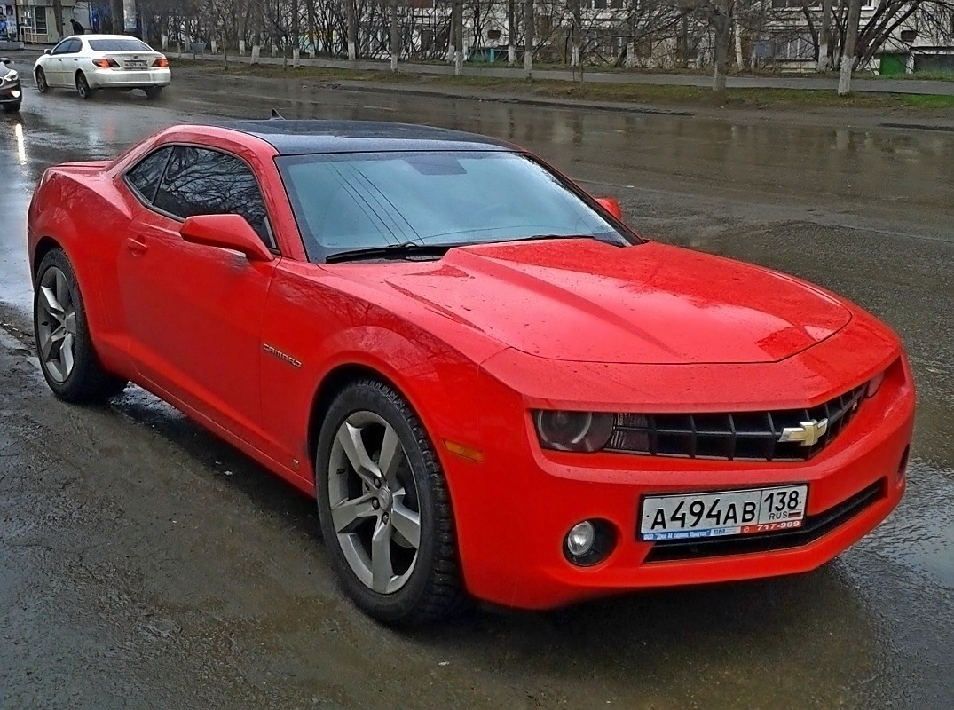 а 494 ав 138, Chevrolet Camaro 5th gen Coupé (Zeta I), 2009–2013