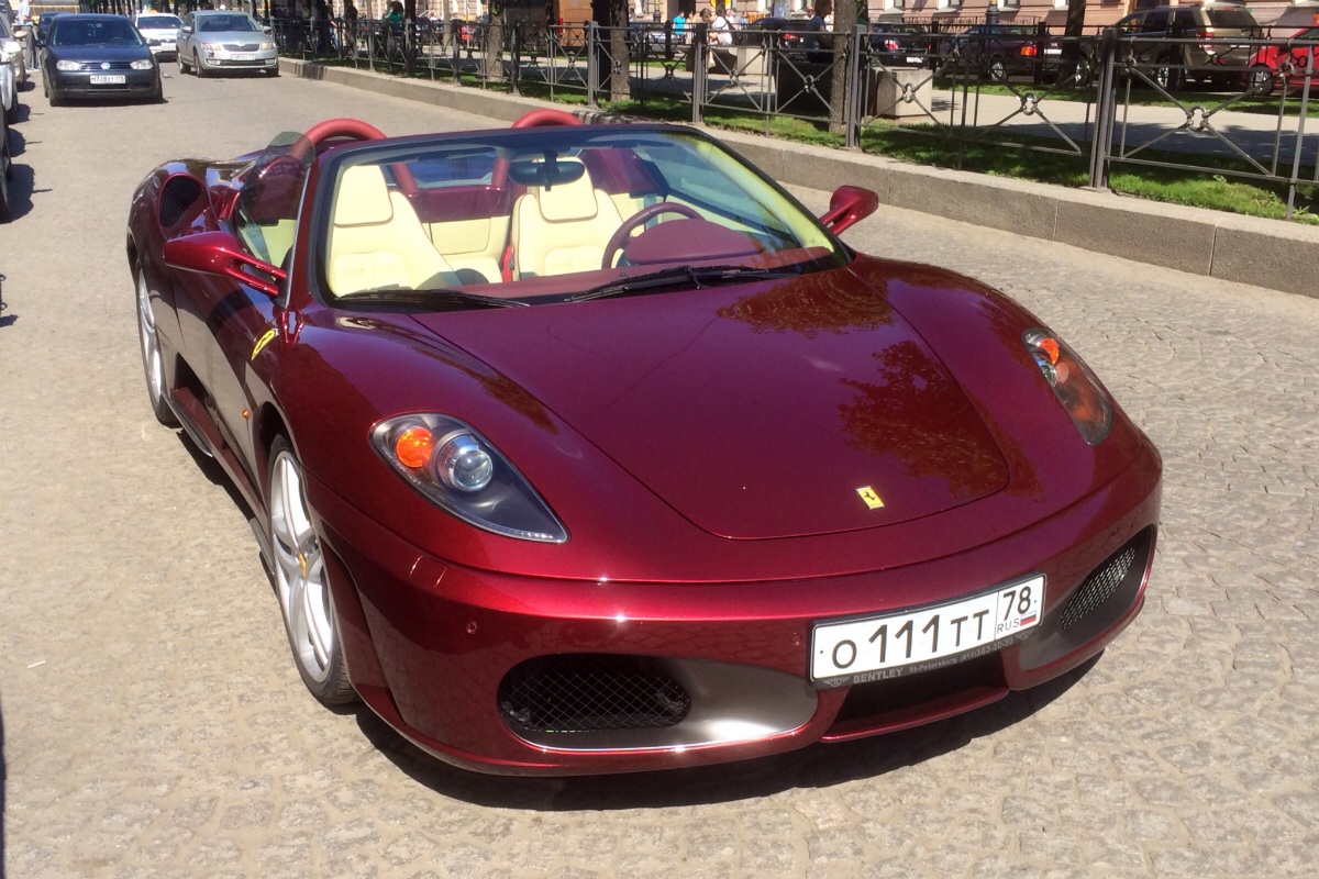 о 111 тт 78, Ferrari F430 1st gen Spider (F131), 2004–2009