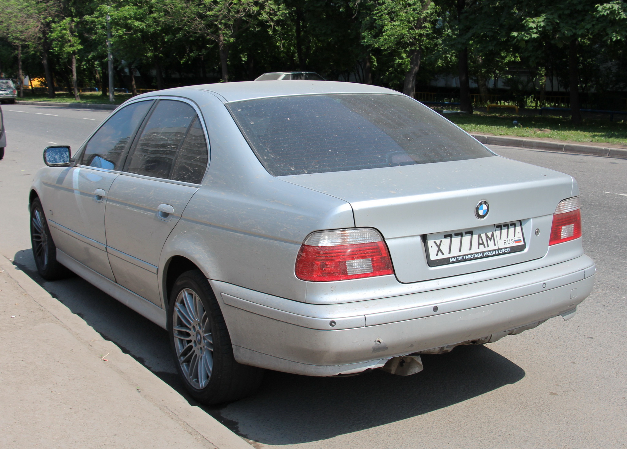 х 777 ам 777, BMW 5 Series 4th gen Sedan (E39), 1995–2003