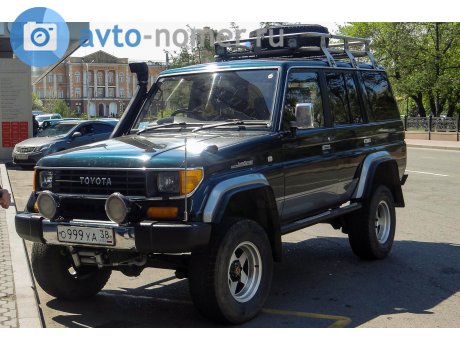 о999уа38, Toyota Land Cruiser Prado