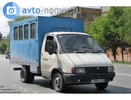 е988ке55, GAZ 3302 ГАЗель