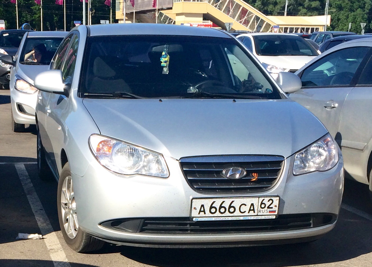 а 666 са 62, Hyundai Elantra 4th gen Sedan (HD), 2006–2010
