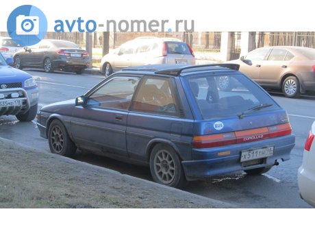 х511тн98, Toyota Corolla II