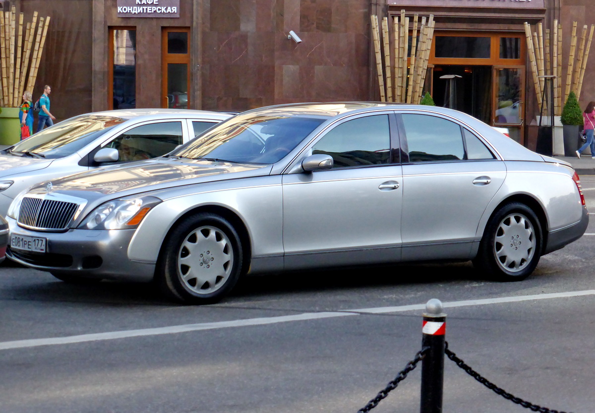 Maybach 57 багажник