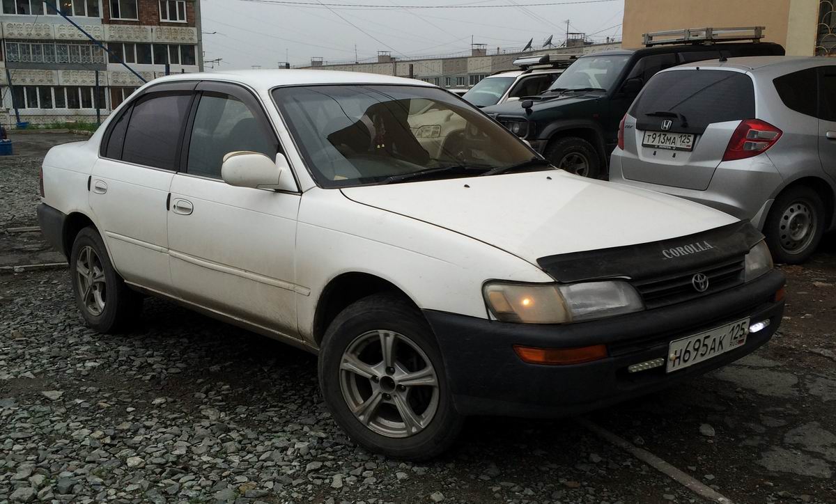 н 695 ак 125, Toyota Corolla 7th gen Sedan (E100), 1991–1997