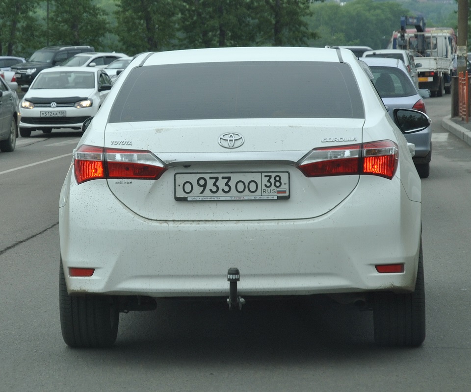 о 933 оо 38, Toyota Corolla 