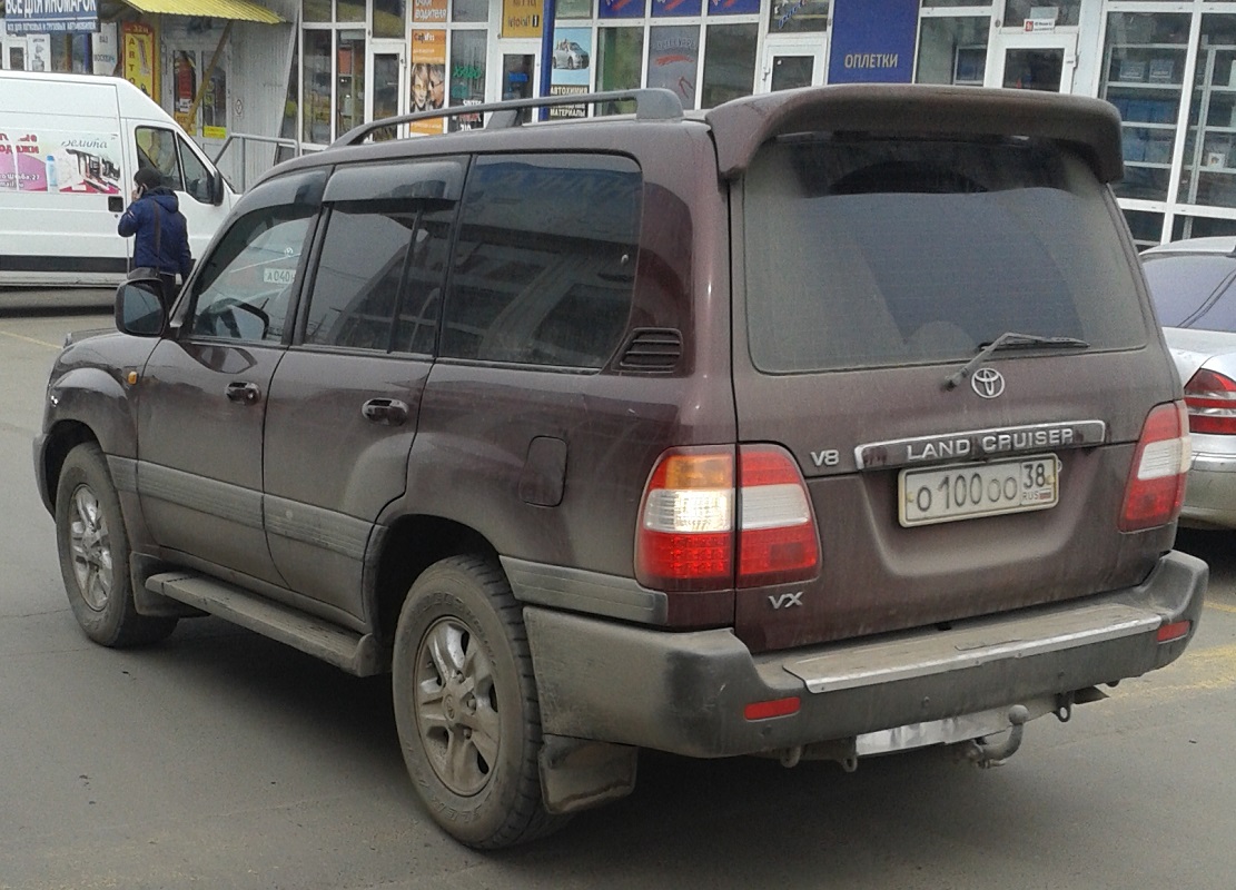 о 100 оо 38, Toyota Land Cruiser 100 (J100), 1998–2007
