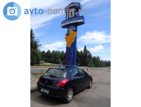 н602ну190, Peugeot 308