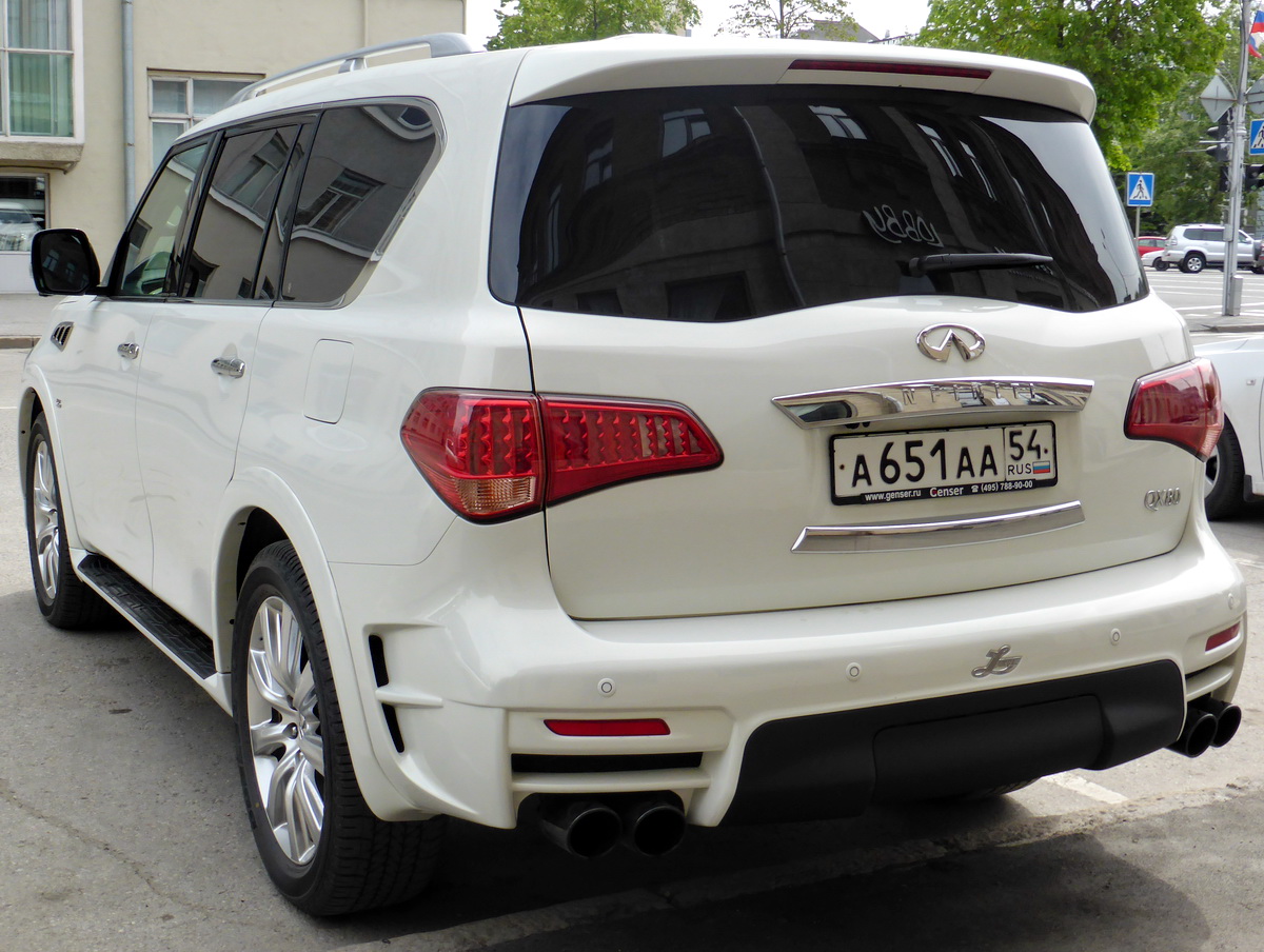 а 651 аа 54, Infiniti QX80/QX56 2nd gen QX56/QX80 (Z62), 2010–2017