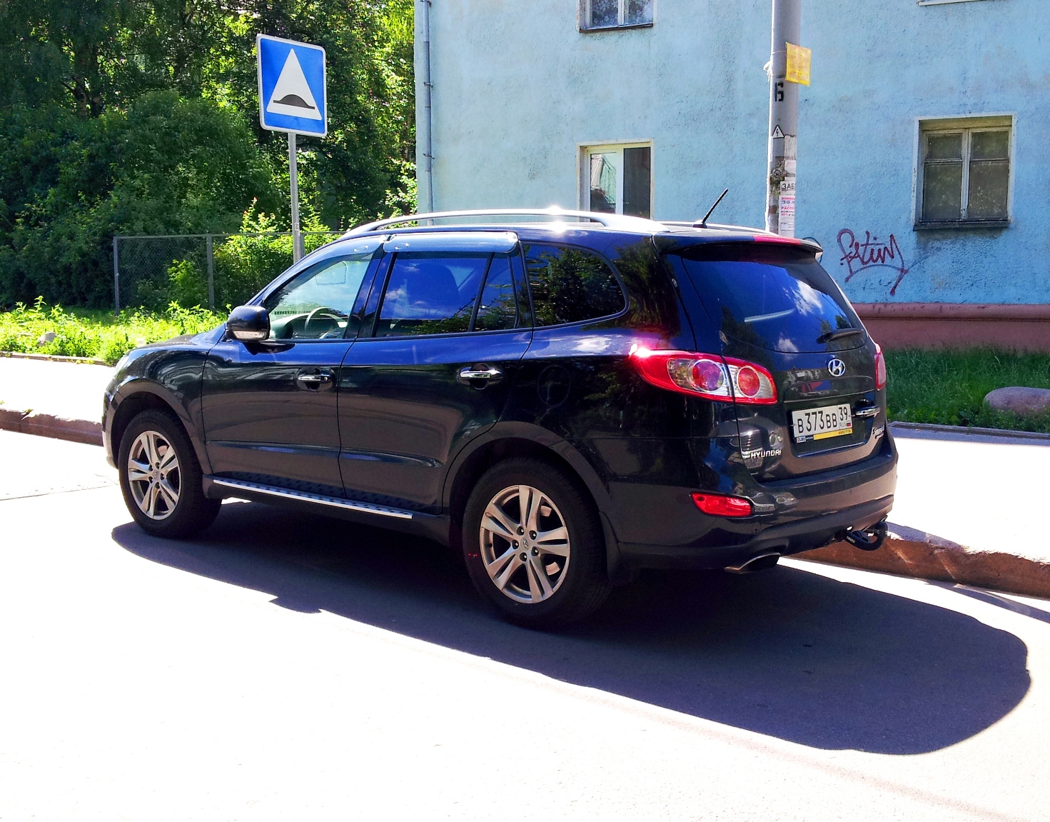 в 373 вв 39, Hyundai Santa Fe 2nd gen (CM), facelift, 2009–2012